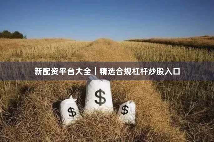 新配资平台大全｜精选合规杠杆炒股入口